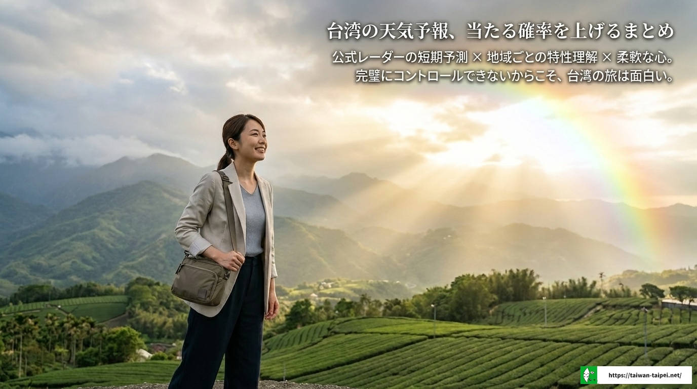台湾 天気予報 当たる？旅行前に知るべき究極の使い分け術