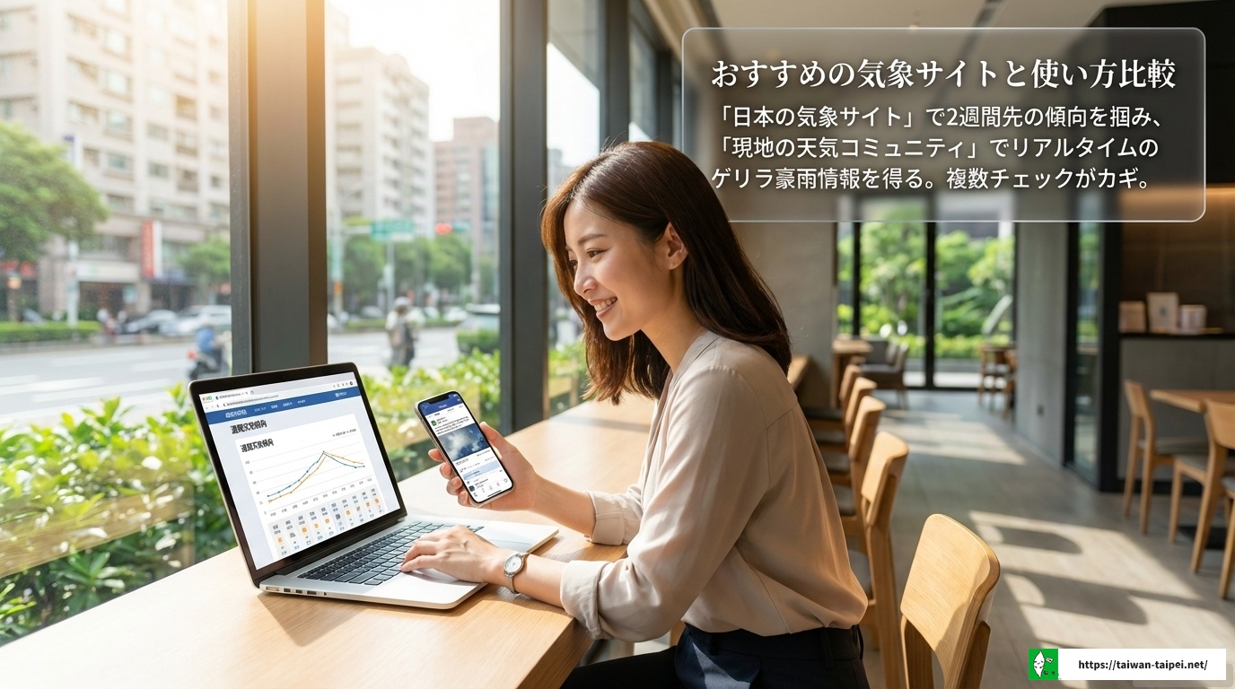 台湾 天気予報 当たる？旅行前に知るべき究極の使い分け術