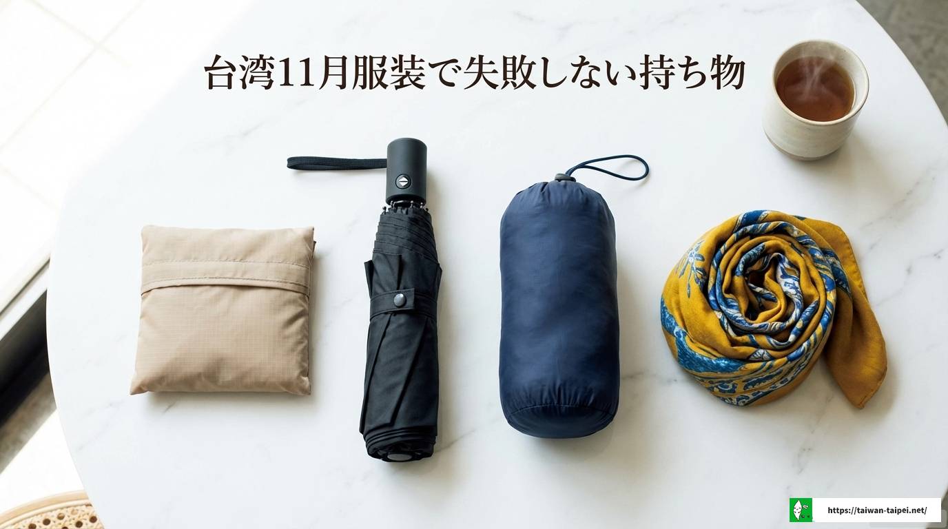 台湾11月服装の正解とは？気温や天気に合わせた男女別コーデ