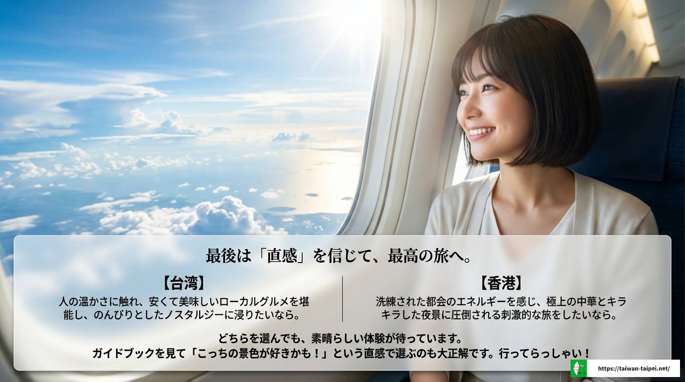 台湾と香港はどっちがおすすめ?旅行前に知るべき違いを徹底比較