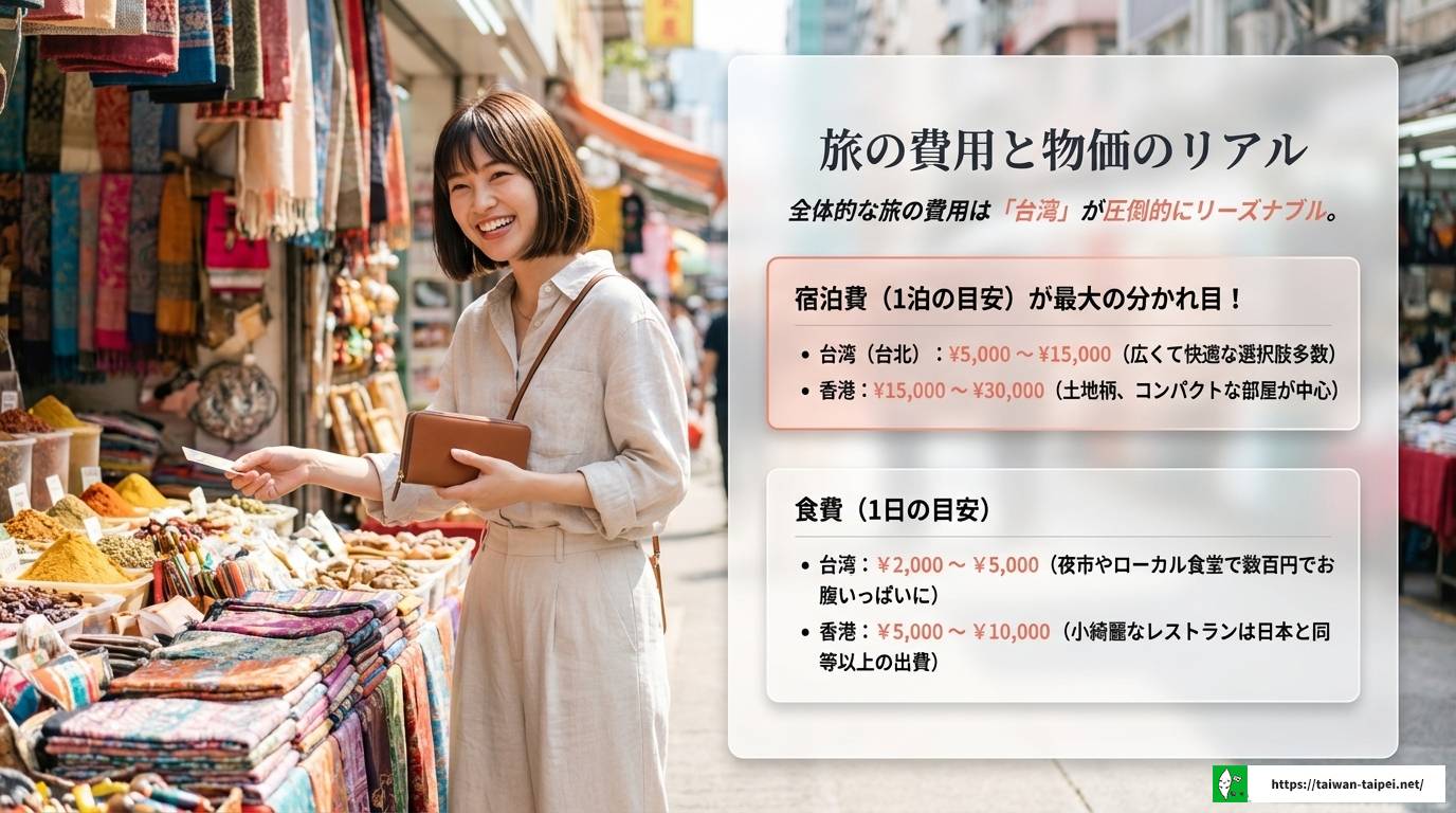 台湾と香港はどっちがおすすめ?旅行前に知るべき違いを徹底比較
