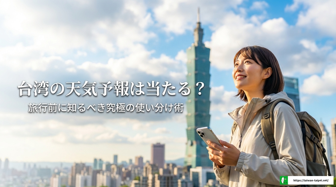 台湾 天気予報 当たる？旅行前に知るべき究極の使い分け術