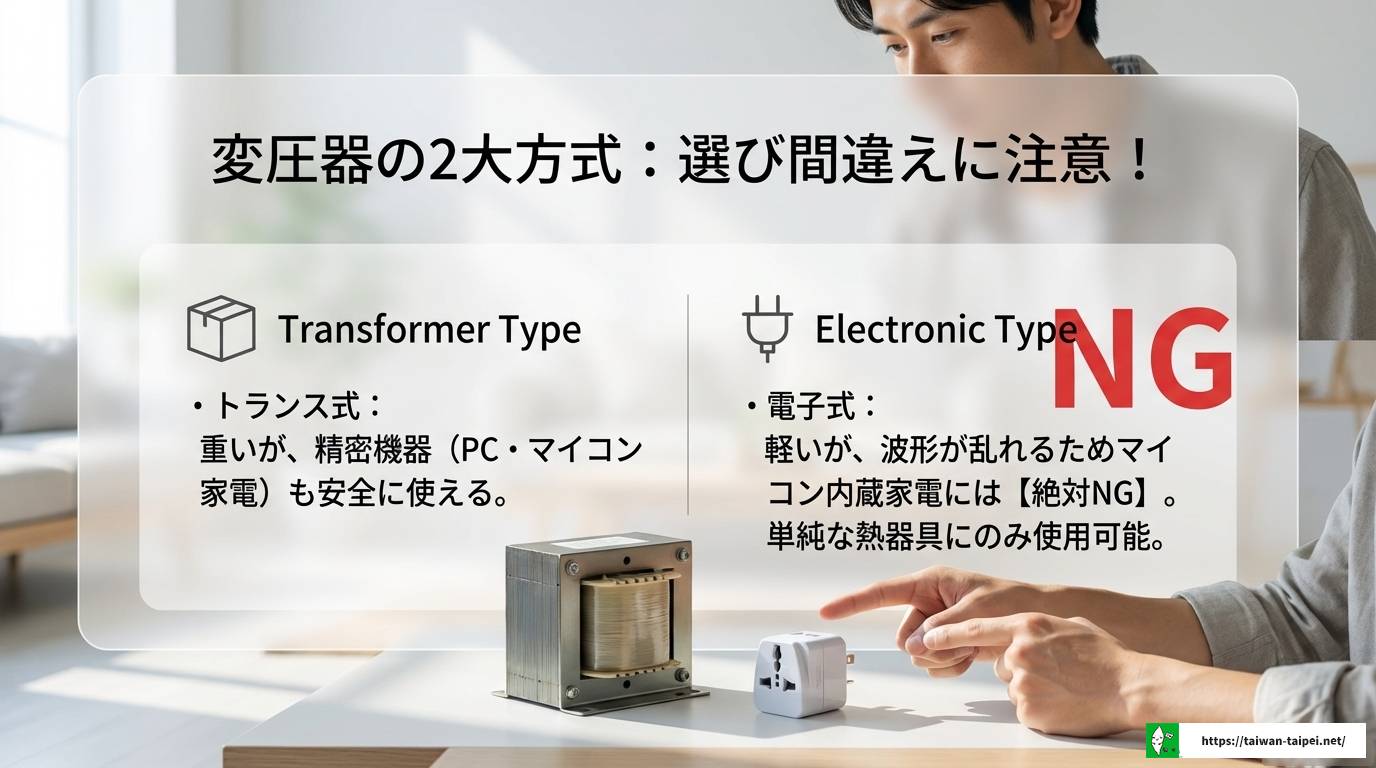 台湾に変圧器は持っていくべき？失敗しない選び方と注意点を解説