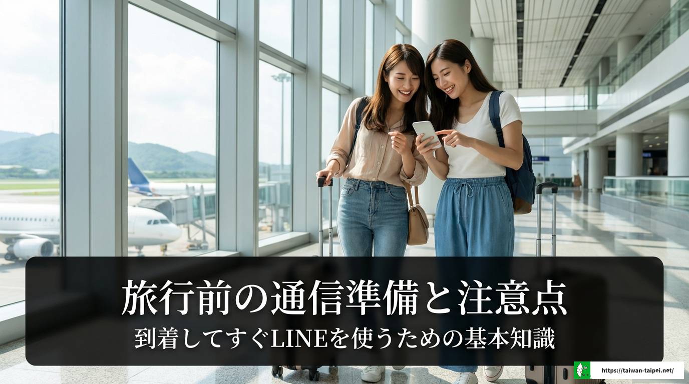 台湾 line 使える?旅行で失敗しない通信方法と設定まとめ