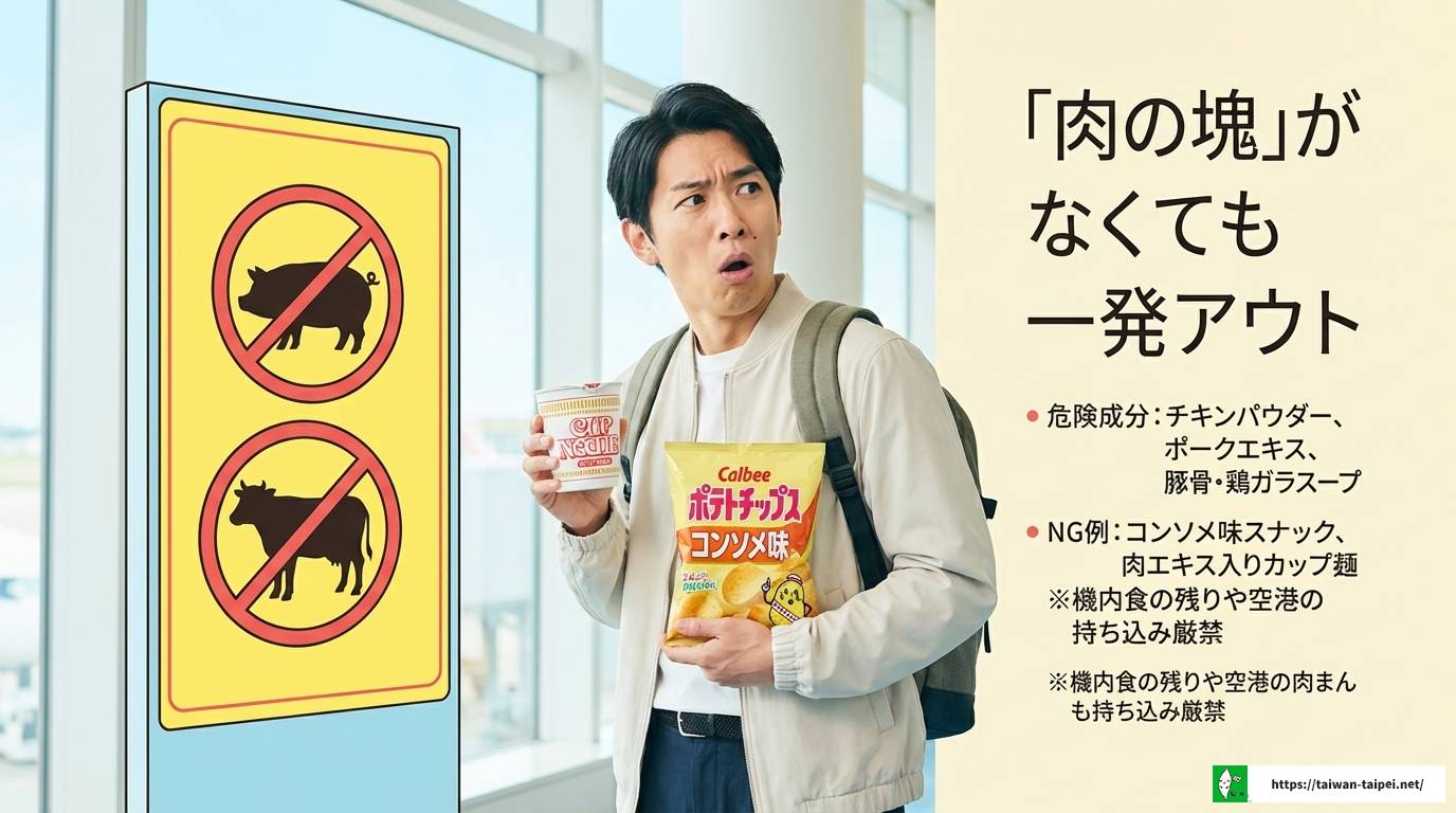 台湾の持ち込み禁止なお菓子を徹底解説!没収や罰金を防ぐ方法