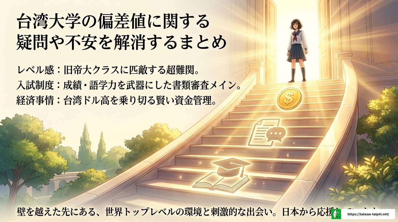 台湾大学の偏差値は?日本の大学とのレベル比較と留学のリアル