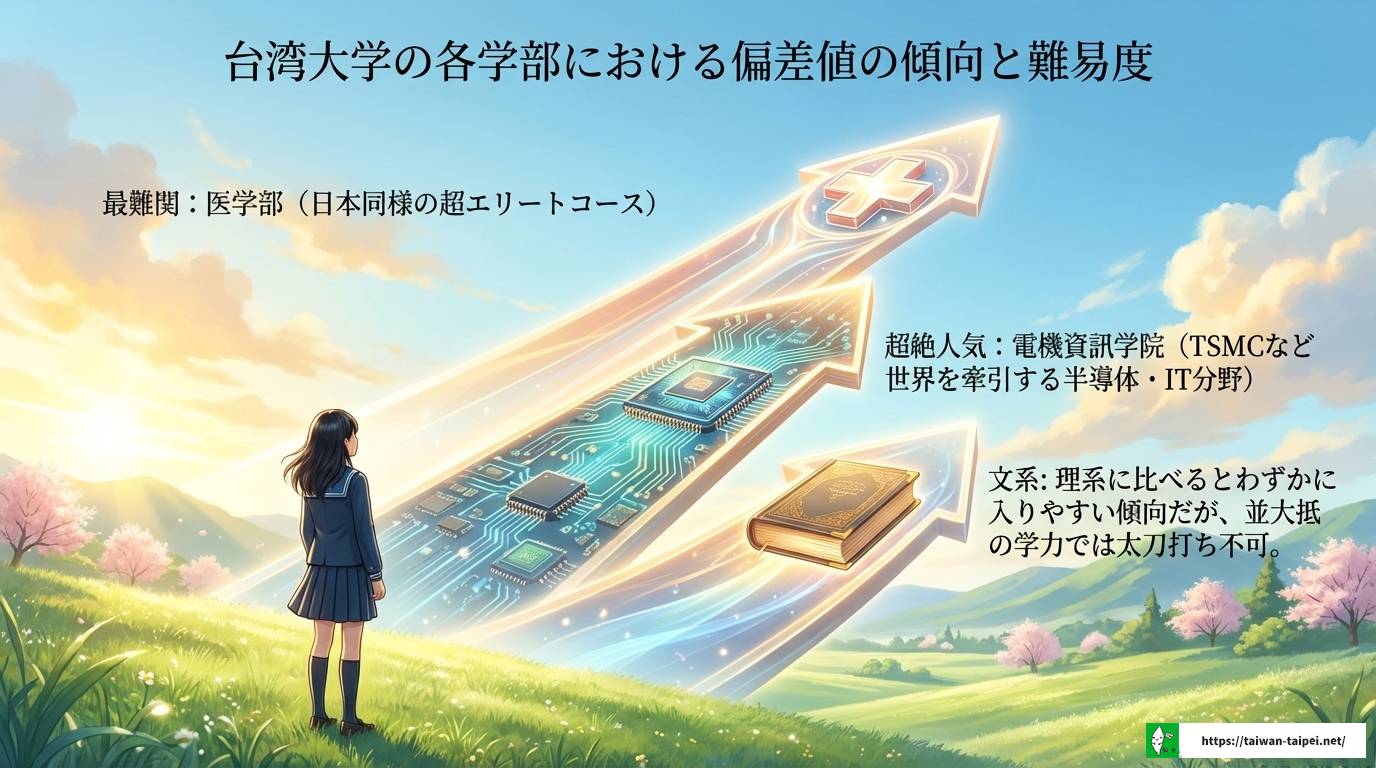 台湾大学の偏差値は?日本の大学とのレベル比較と留学のリアル