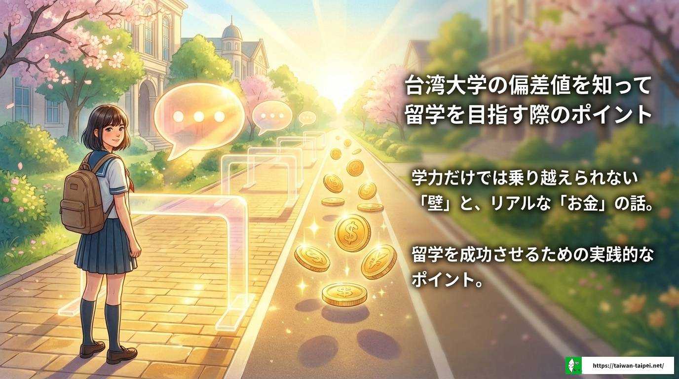台湾大学の偏差値は?日本の大学とのレベル比較と留学のリアル