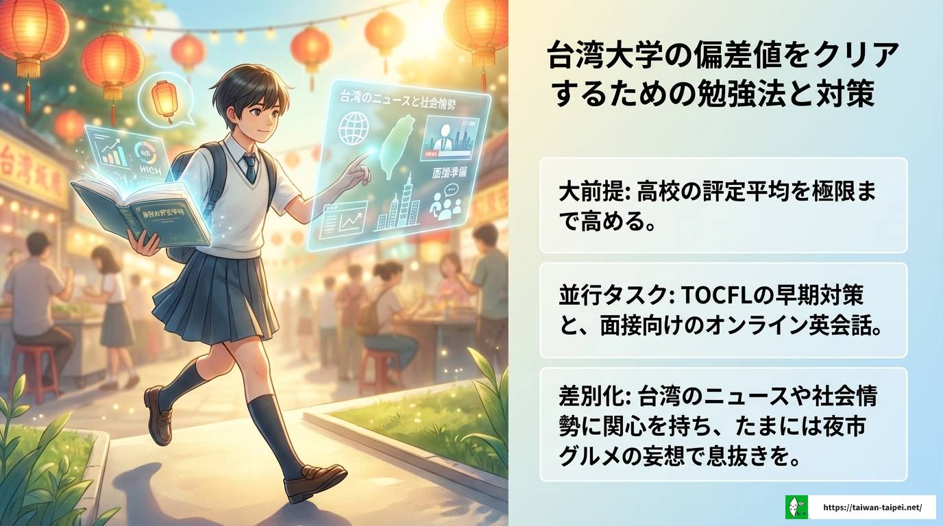 台湾大学の偏差値は?日本の大学とのレベル比較と留学のリアル