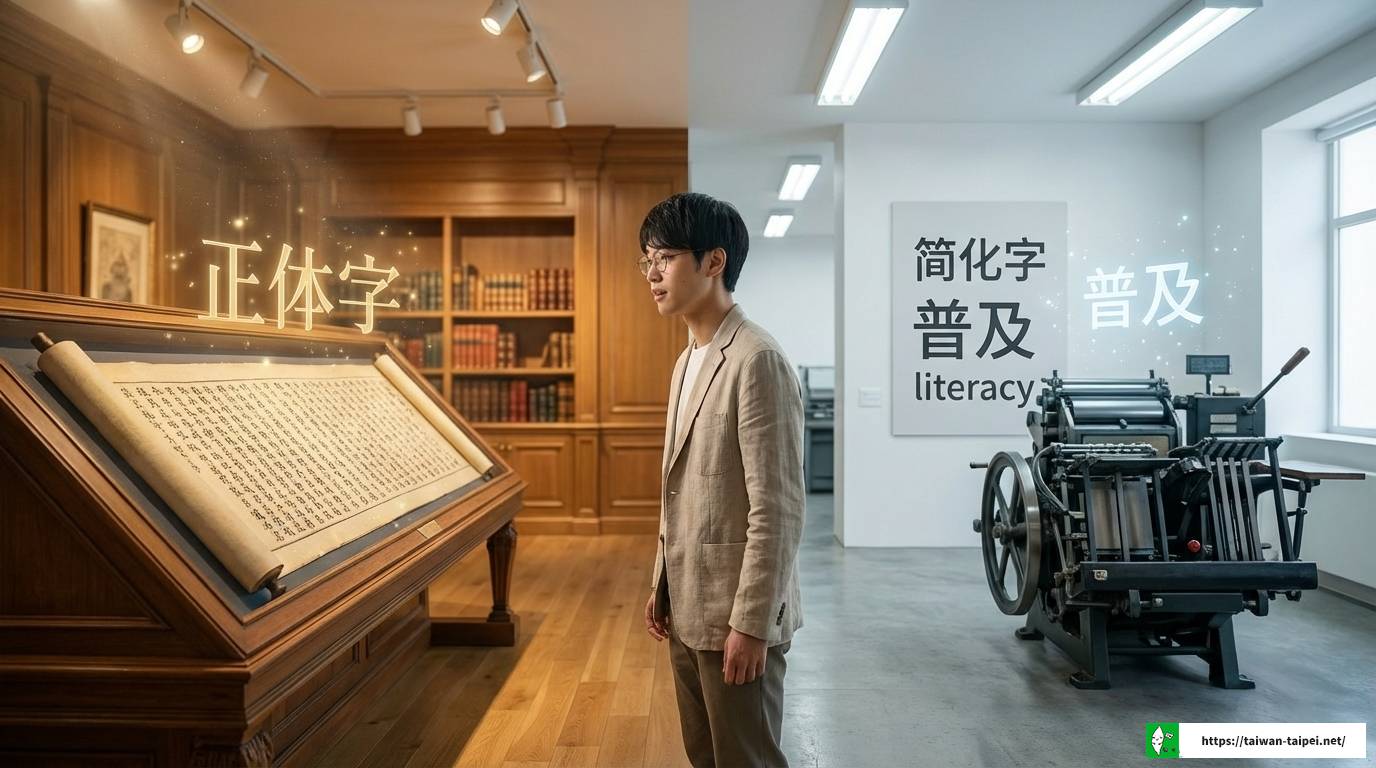 台湾の中国語は繁体と簡体どっち?違いや学習の選び方を徹底解説