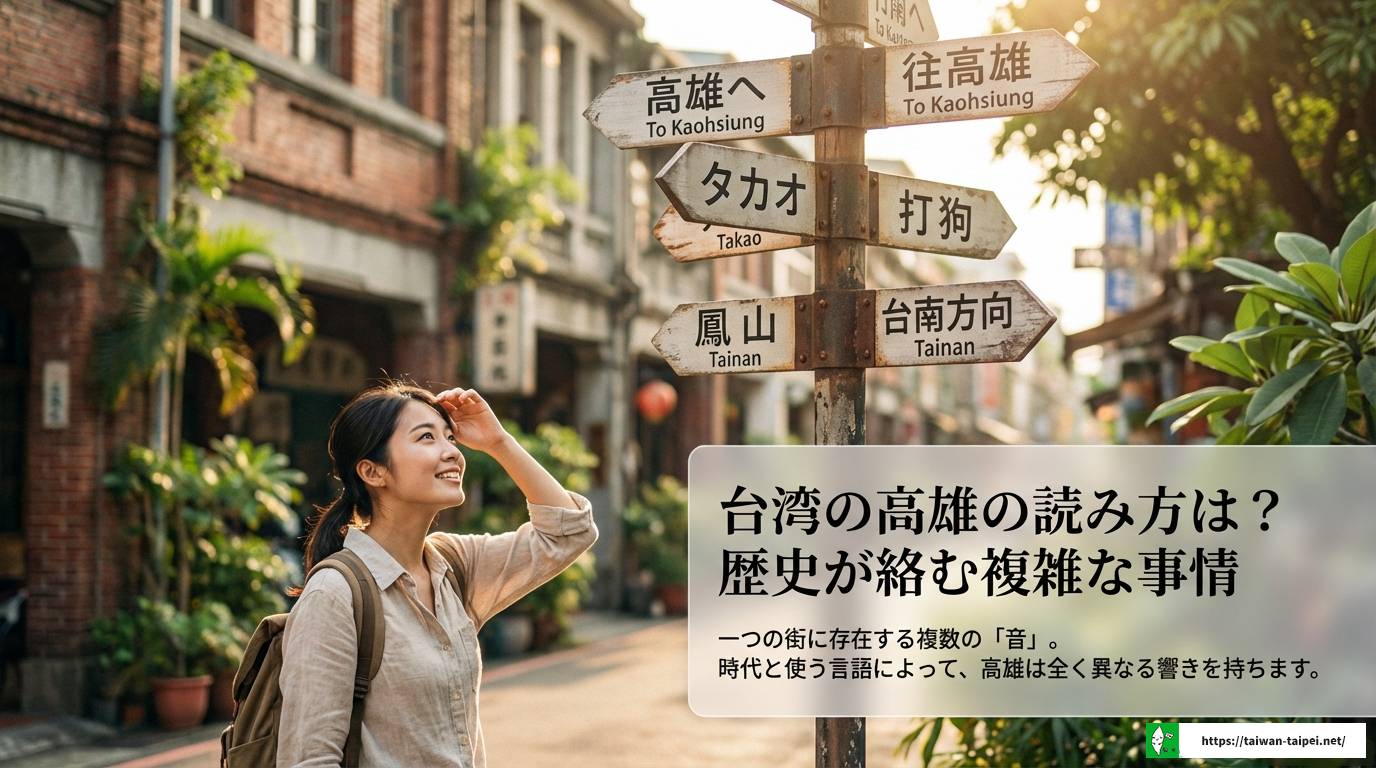 台湾の高雄の読み方は？たかおとカオシュン等由来も徹底解説
