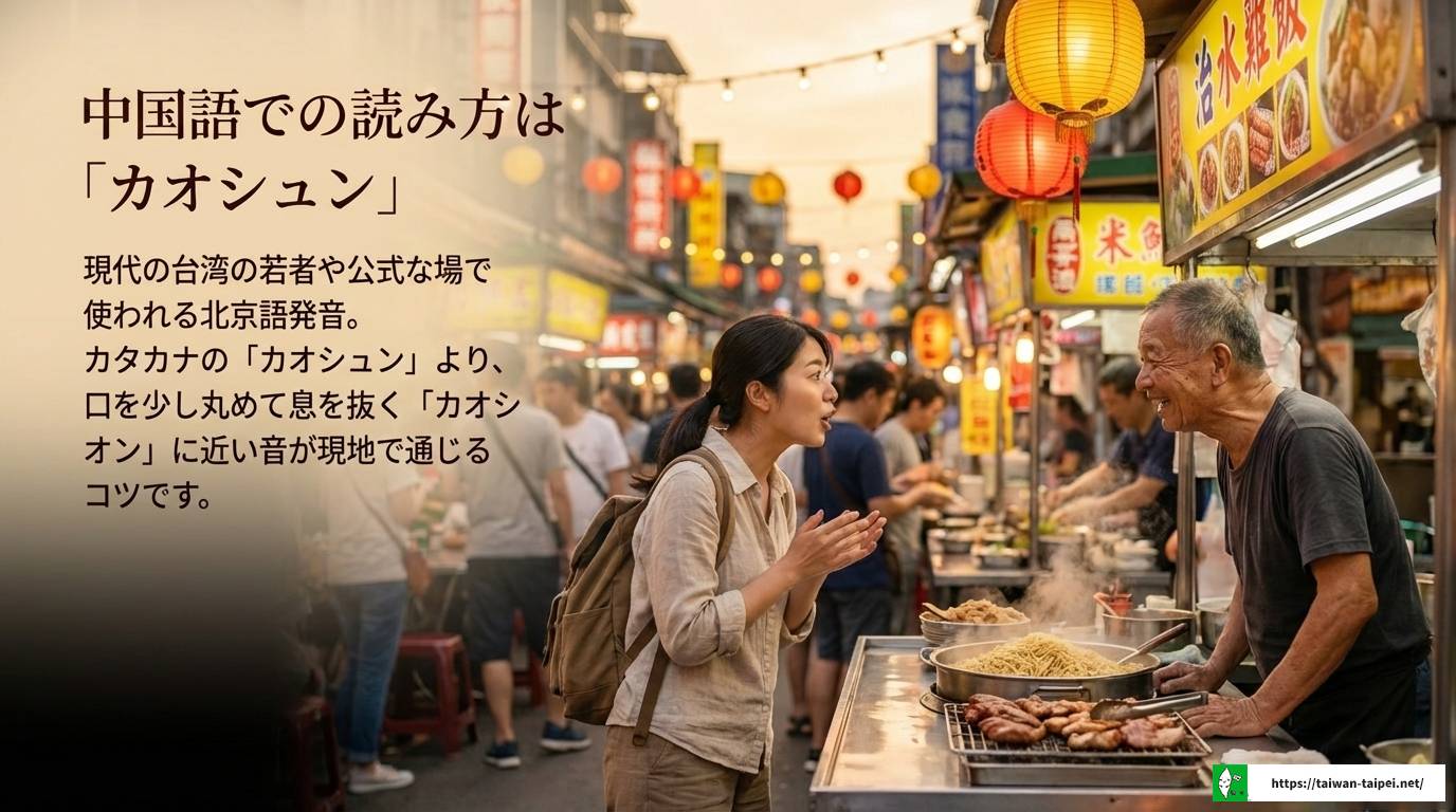 台湾の高雄の読み方は？たかおとカオシュン等由来も徹底解説