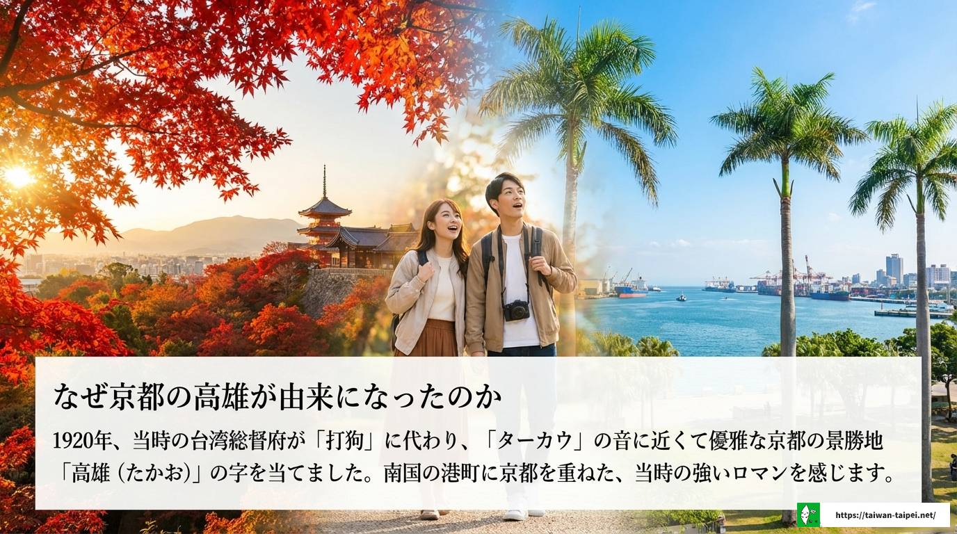 台湾の高雄の読み方は？たかおとカオシュン等由来も徹底解説