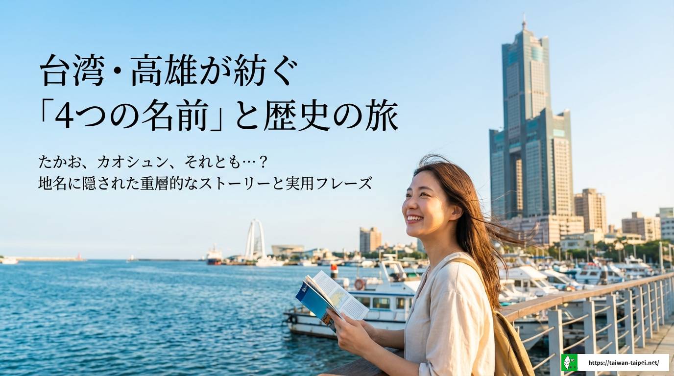 台湾の高雄の読み方は？たかおとカオシュン等由来も徹底解説