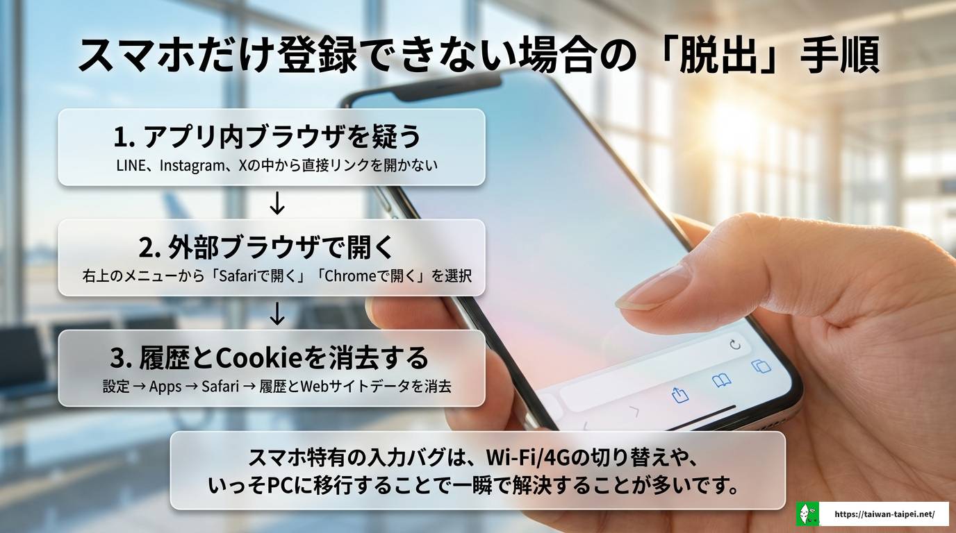 台湾キャンペーン登録できない原因と対処法を徹底解説