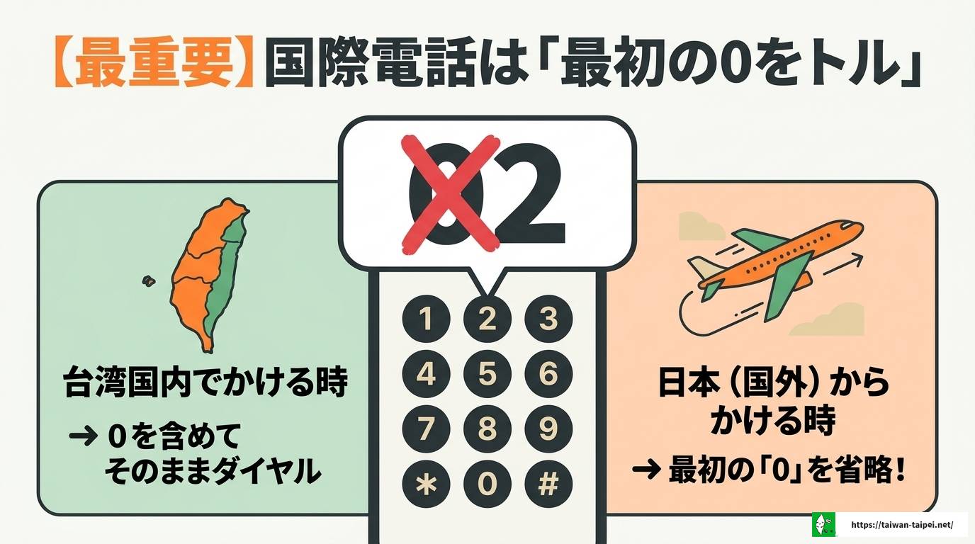 台湾の電話番号を完全解説！かけ方からSIM取得まで