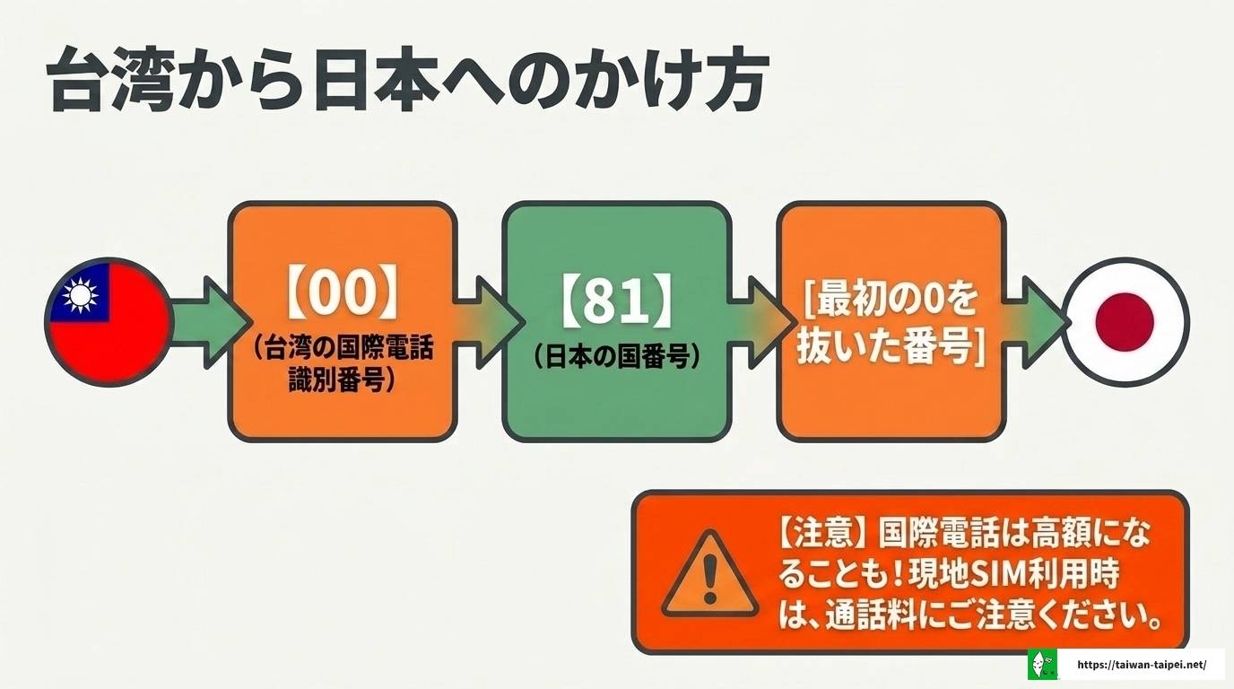 台湾の電話番号を完全解説！かけ方からSIM取得まで