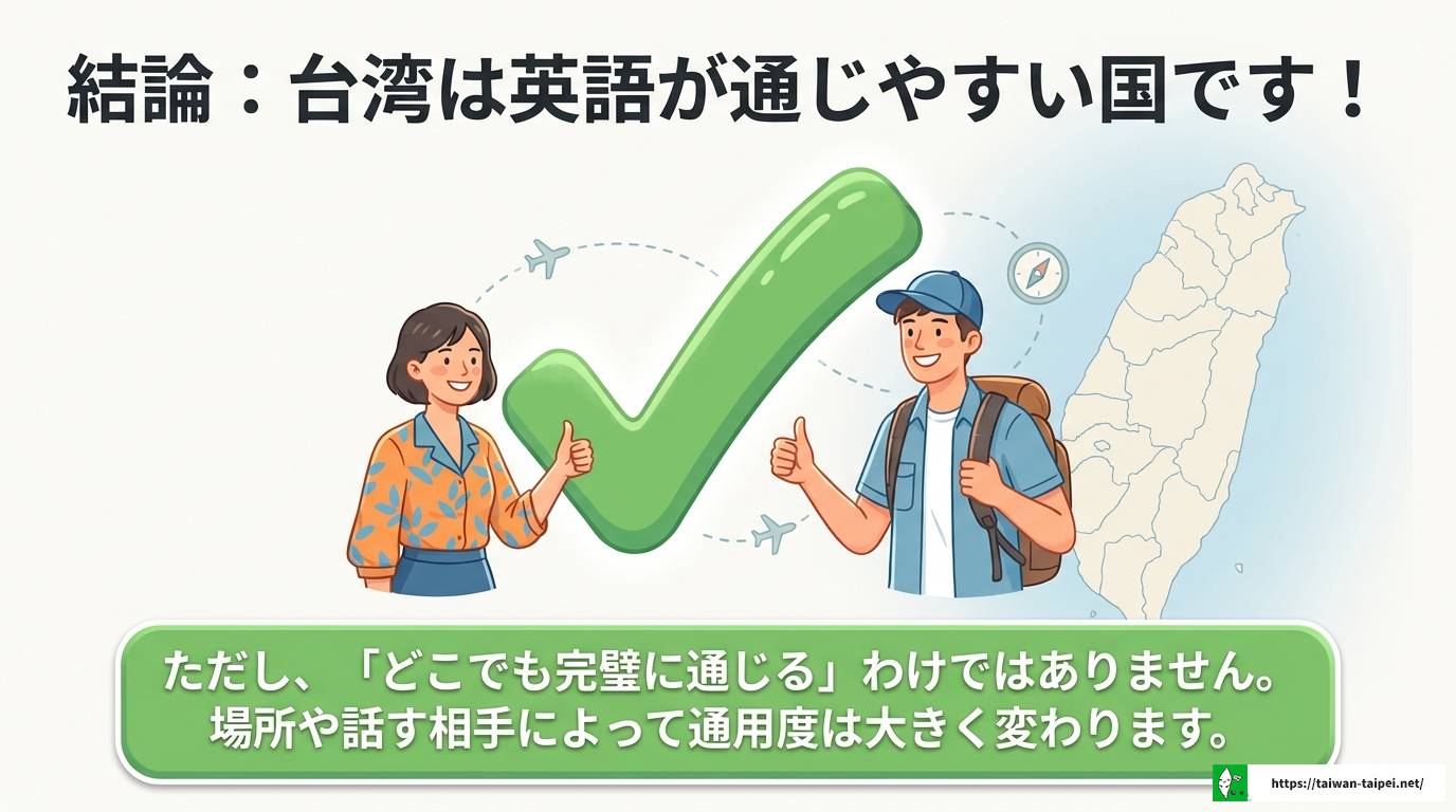 台湾旅行で英語は通じる？場所別の通用度と現地コミュニケーション術