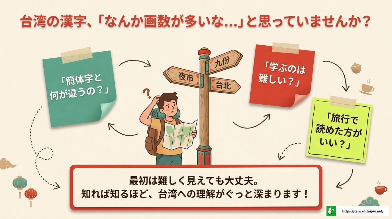 台湾の繁体字とは？特徴・学習法・文化的意味を解説