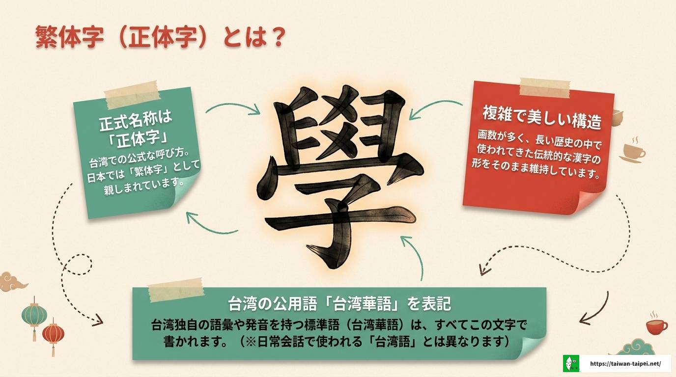 台湾の繁体字とは？特徴・学習法・文化的意味を解説