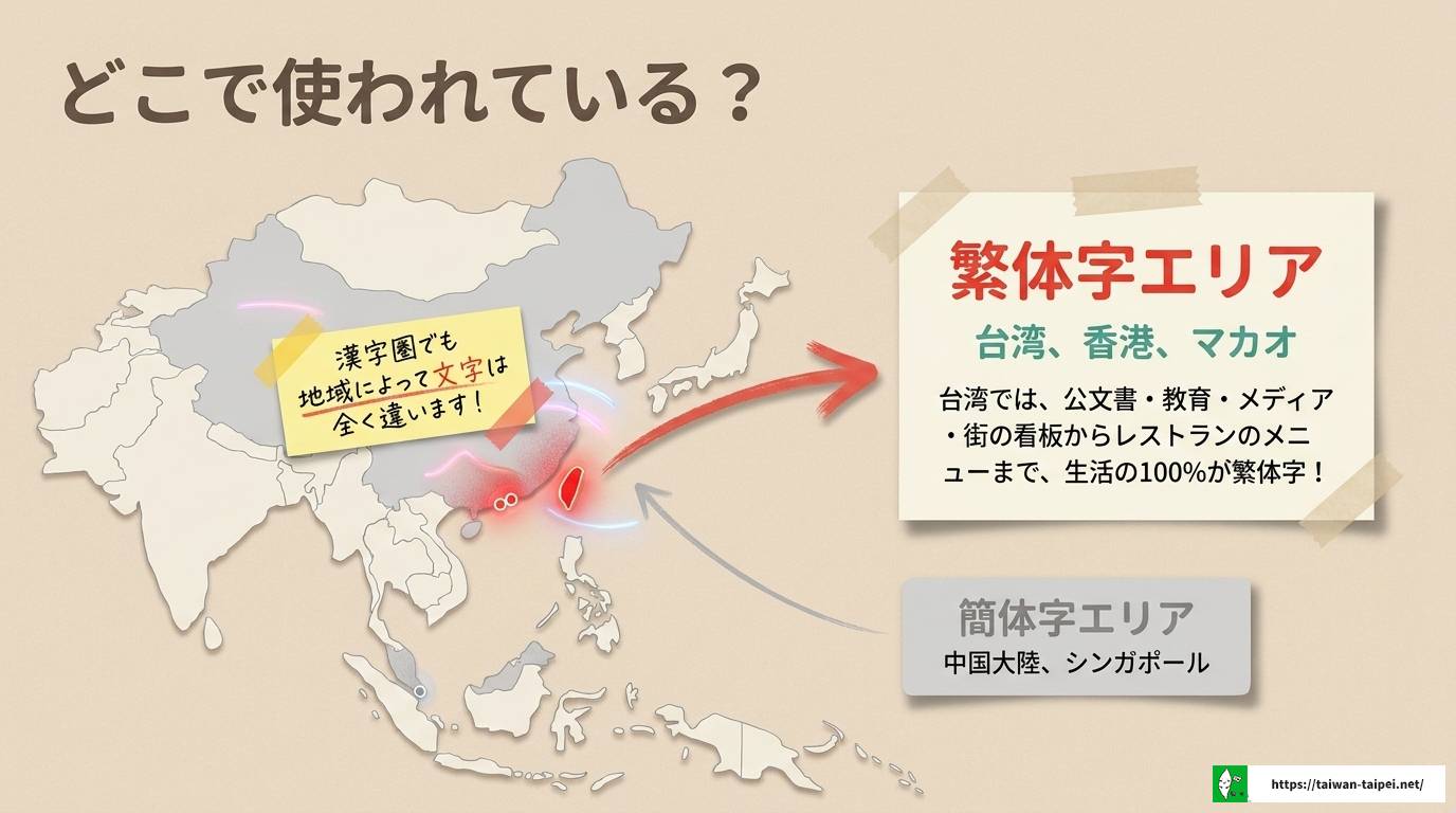 台湾の繁体字とは？特徴・学習法・文化的意味を解説