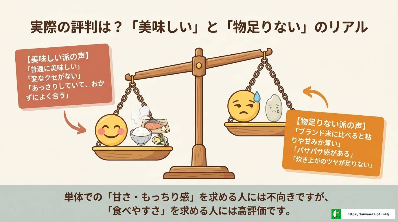 台湾米の味はまずい？日本米との違いと美味しく食べる方法