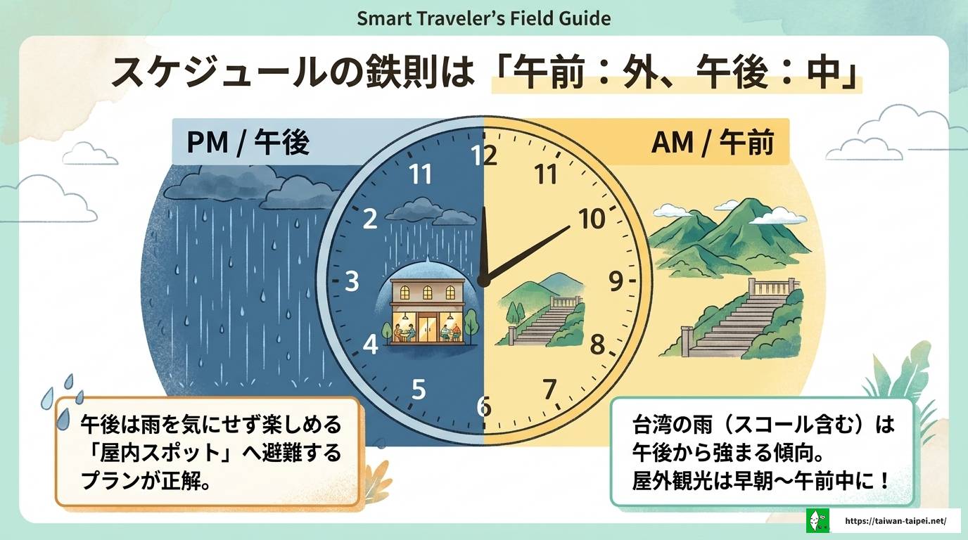 台湾の梅雨入り時期はいつ?旅行前に知りたい完全ガイド