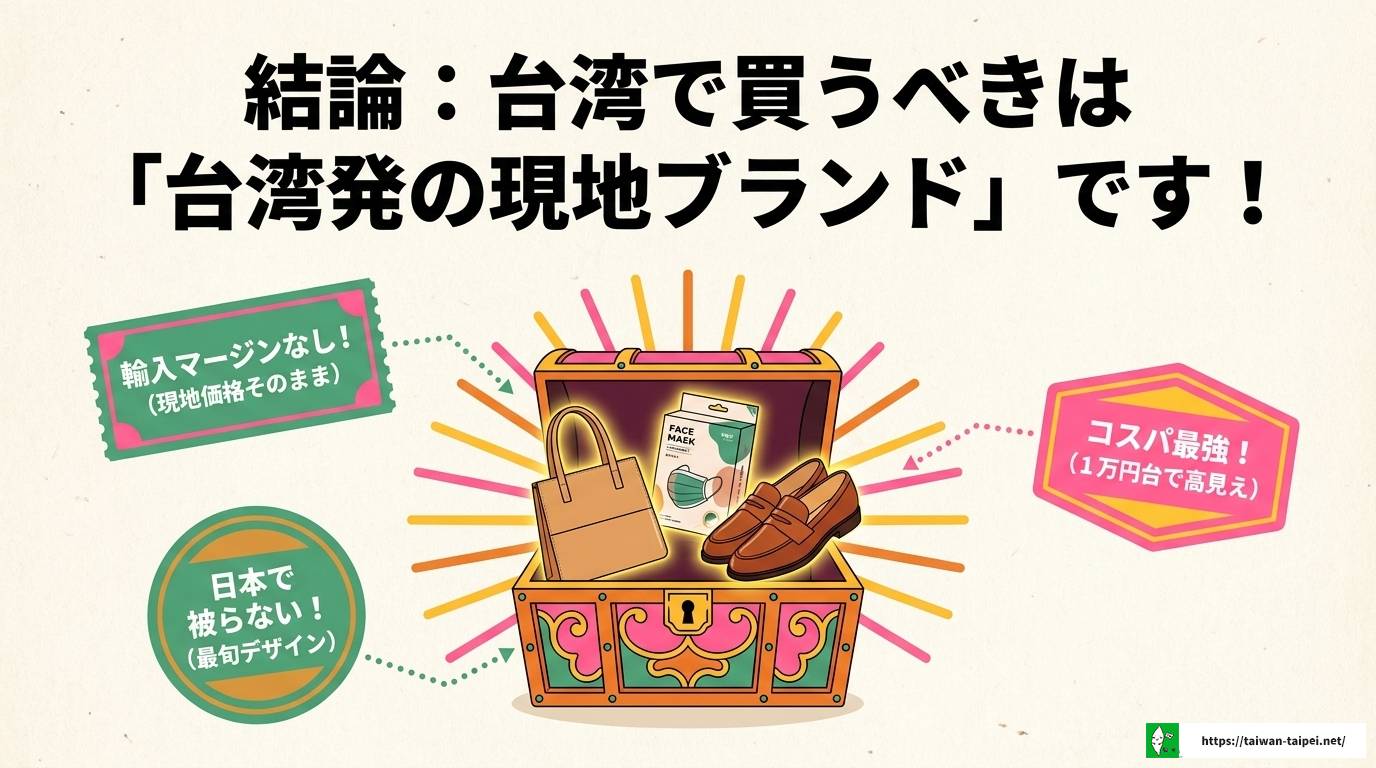 台湾旅行でブランドを安く買う！現地ブランド完全ガイド