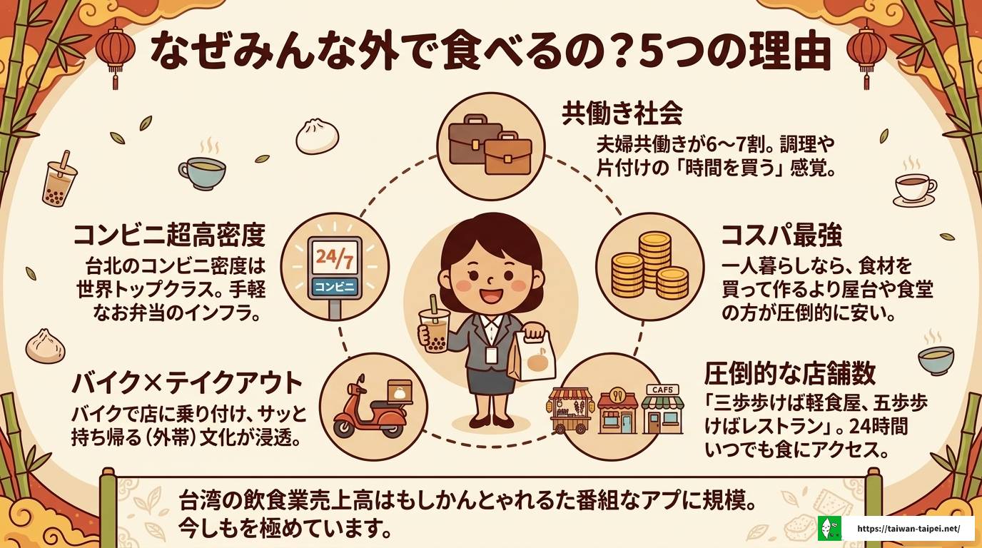 台湾の外食文化を徹底解説！安くて旨い理由と朝食事情