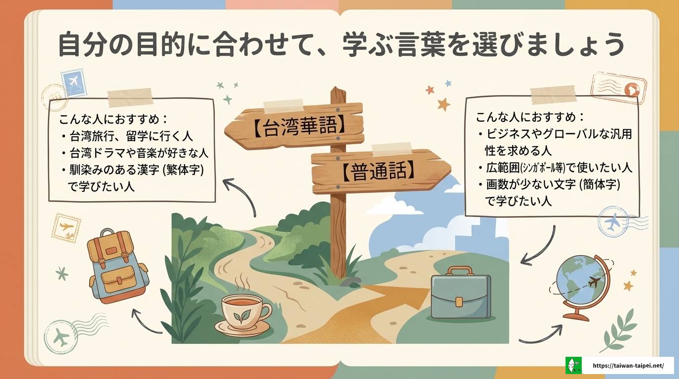 台湾の中国語と中国の中国語、どっちを学ぶべきか徹底解説！