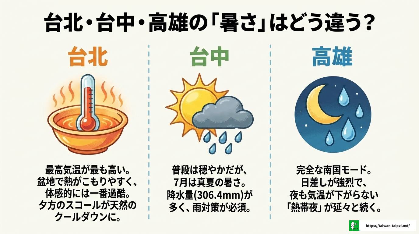 台湾7月旅行完全ガイド|気温・服装・台風対策とマンゴー旬情報