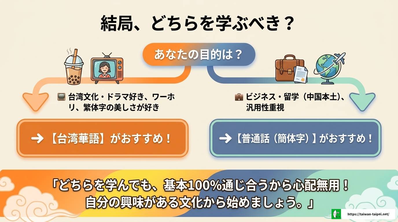 台湾華語と中国語（普通話）の違いを徹底比較！7つの視点で解説