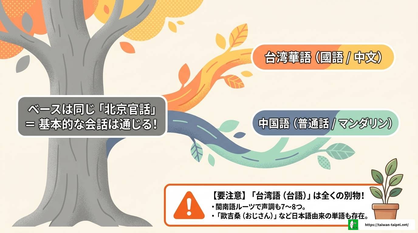 台湾華語と中国語（普通話）の違いを徹底比較！7つの視点で解説