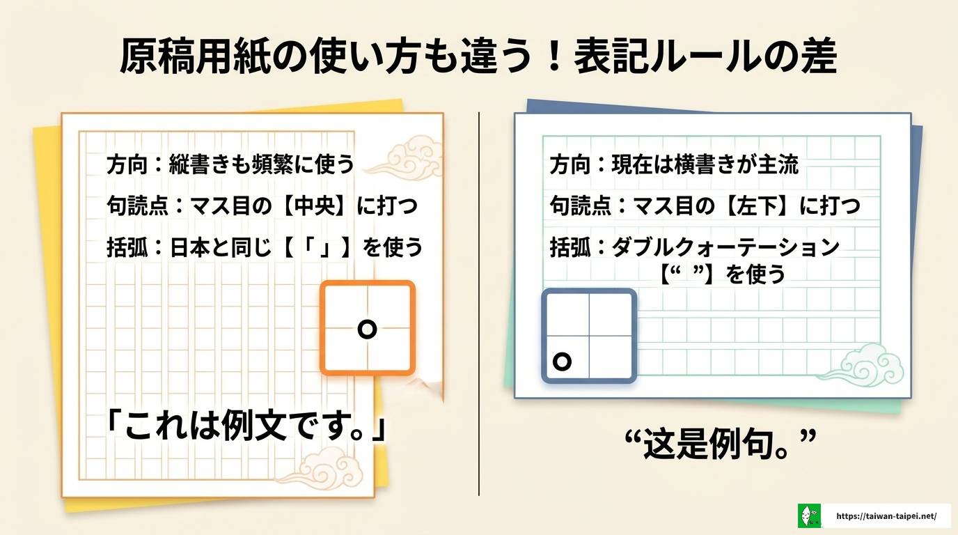 台湾華語と中国語（普通話）の違いを徹底比較！7つの視点で解説