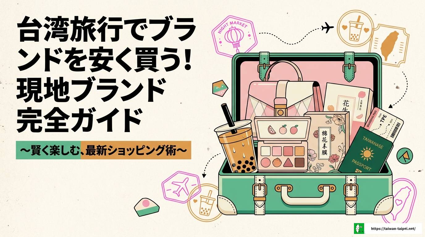 台湾旅行でブランドを安く買う！現地ブランド完全ガイド