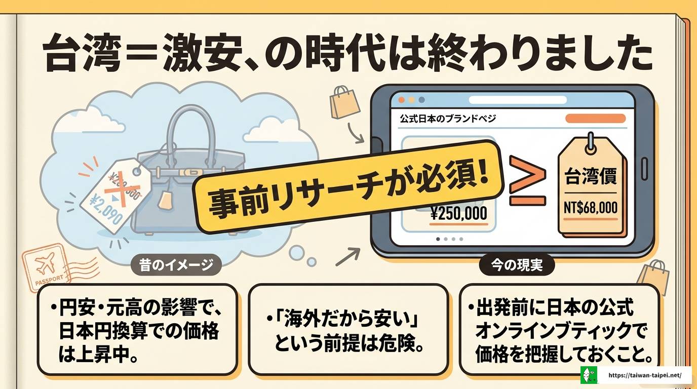 台湾免税店でブランド品は買うべき?お得な選び方と免税手続き