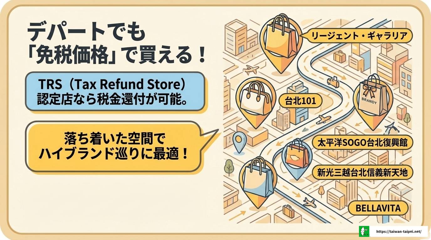 台湾免税店でブランド品は買うべき?お得な選び方と免税手続き