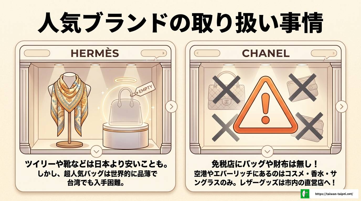 台湾免税店でブランド品は買うべき?お得な選び方と免税手続き