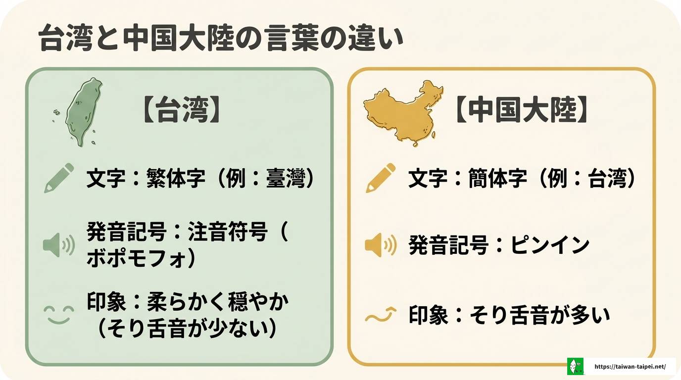 台湾は何語を話す?翻訳前に知っておきたい繁体字と中国語の違い