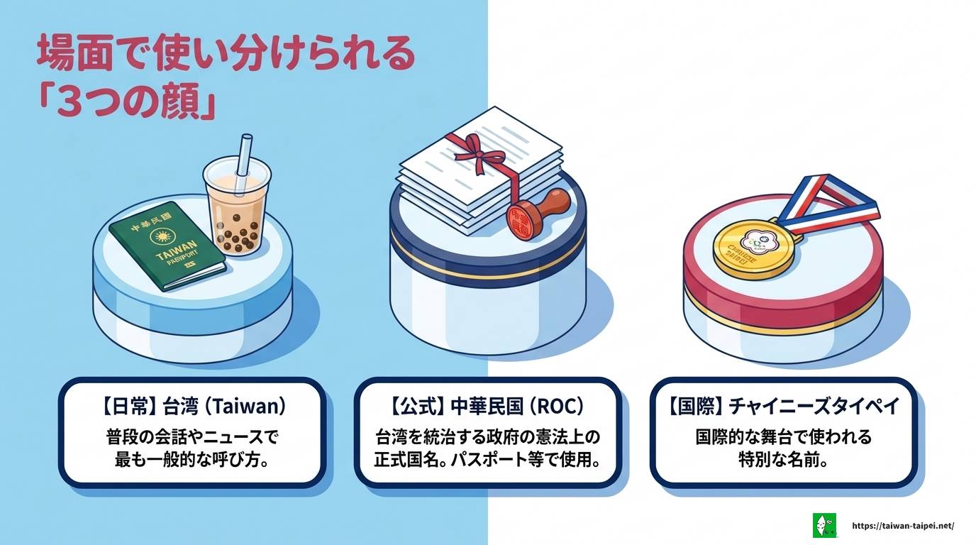 台湾の英語はなぜチャイニーズタイペイ?呼称の理由と背景を解説