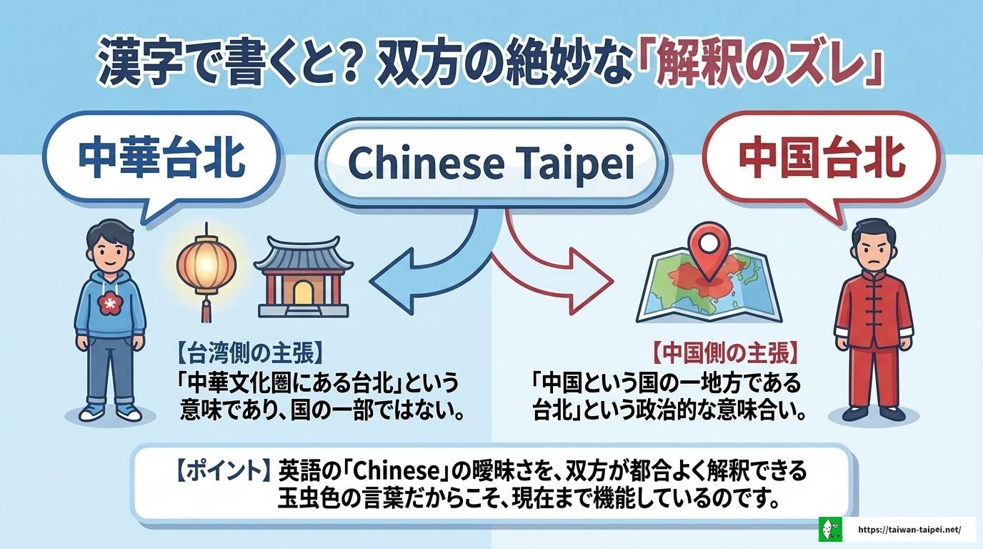 台湾の英語はなぜチャイニーズタイペイ?呼称の理由と背景を解説